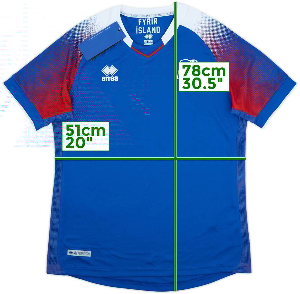 2018-19 Iceland Home Shirt (L)