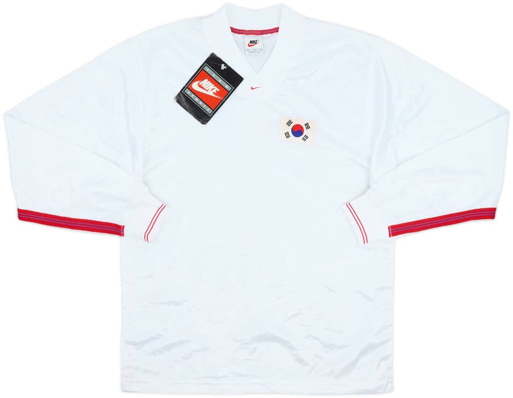 1996-97 South Korea Nike Player Issue Training L/S Shirt (M)