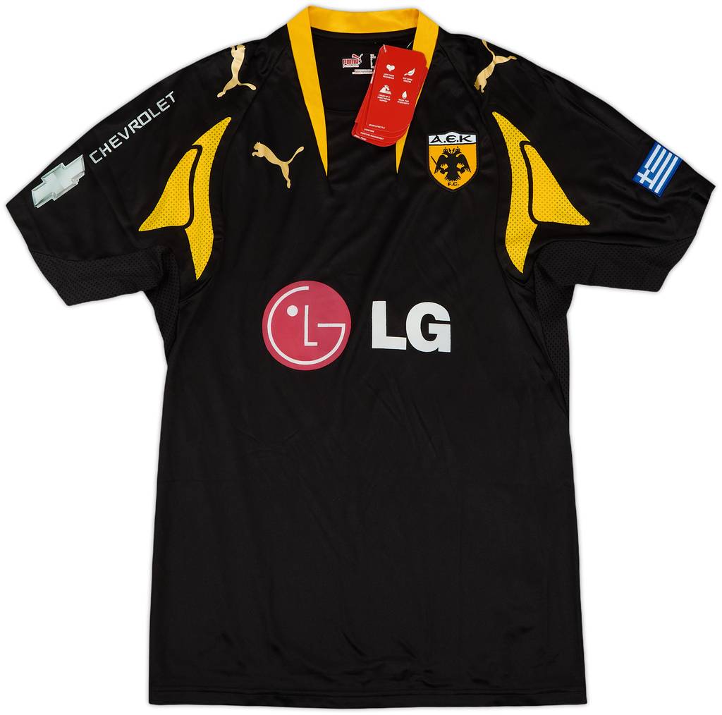 2007-08 AEK Athens Away Shirt (S)