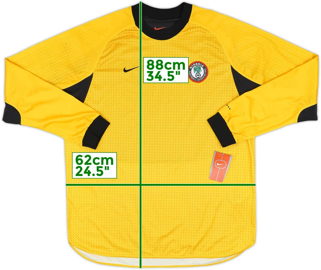2000-02 Nigeria Player Issue GK Shirt (XL)