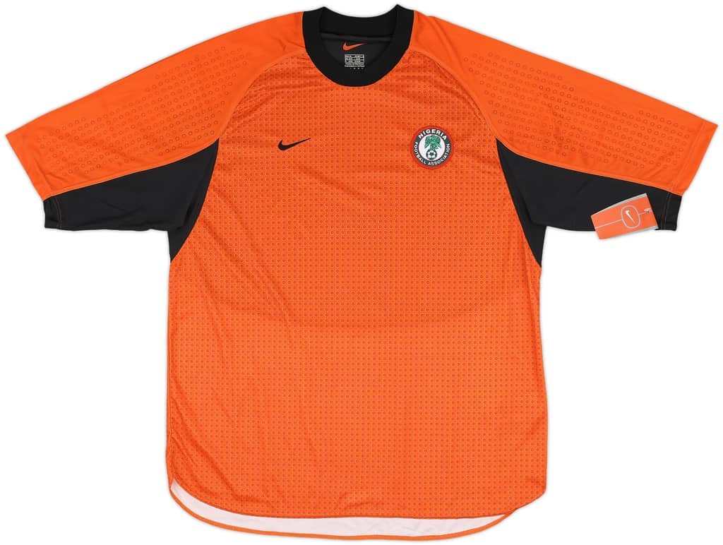 2000-02 Nigeria Player Issue GK S/S Shirt (XL)