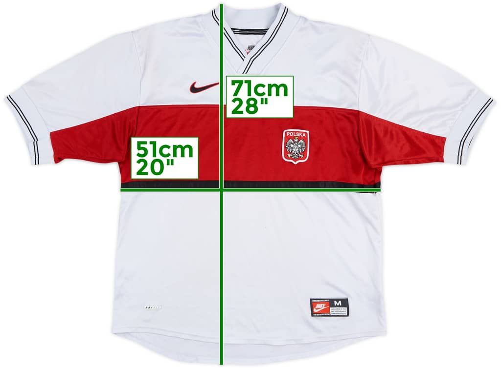 1998-99 Poland Home Shirt - 5/10 - (M)