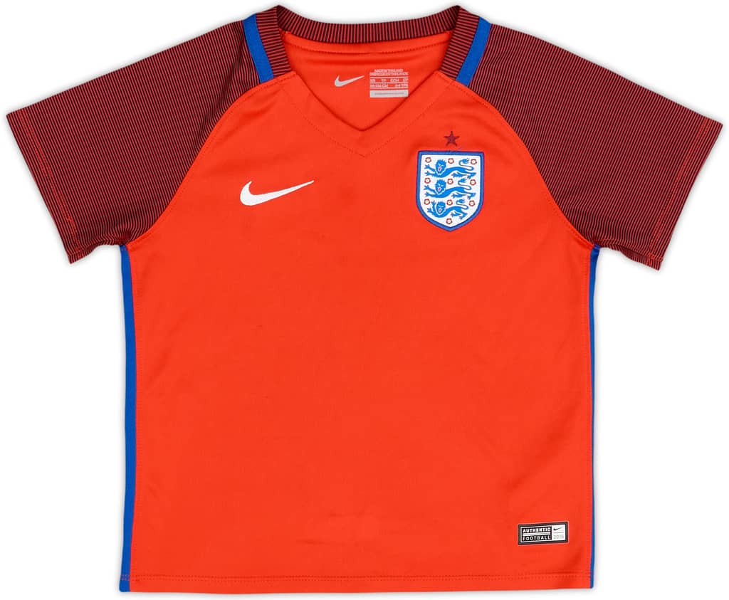 2016-17 England Away Shirt - 8/10 - (3-4 Years)
