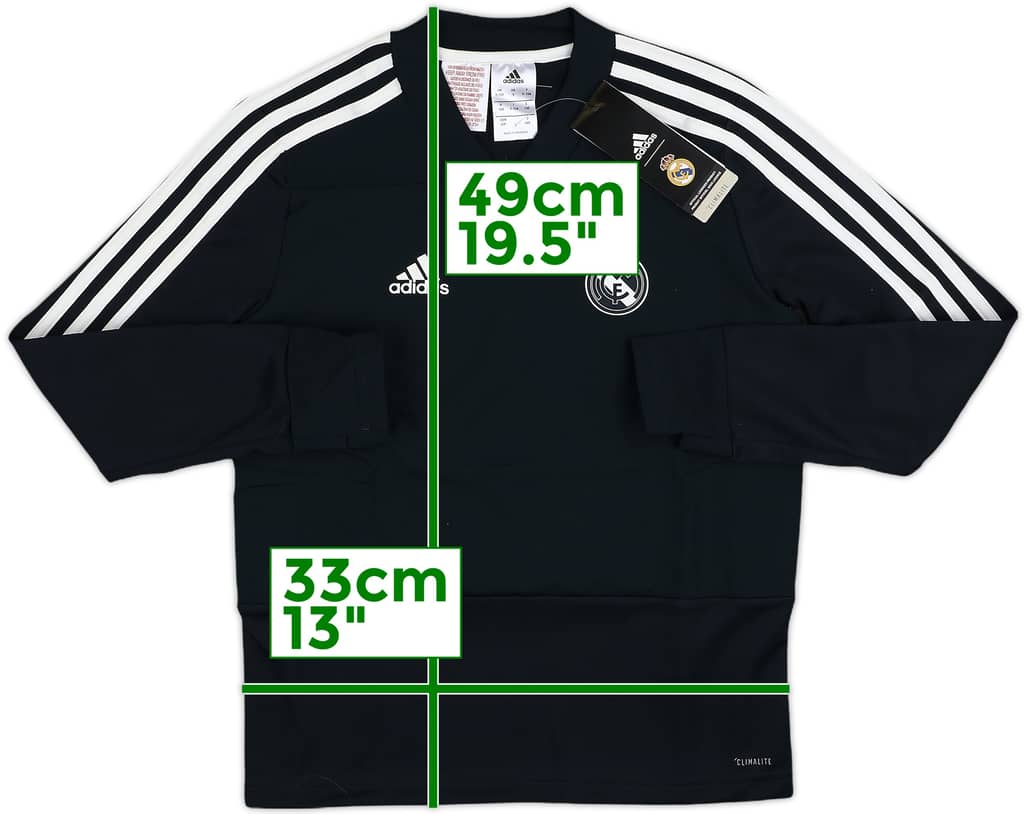 2018-19 Real Madrid adidas Training Top (S.Boys)