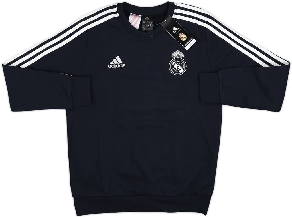 2018-19 Real Madrid adidas Sweat Top (L.Boys)