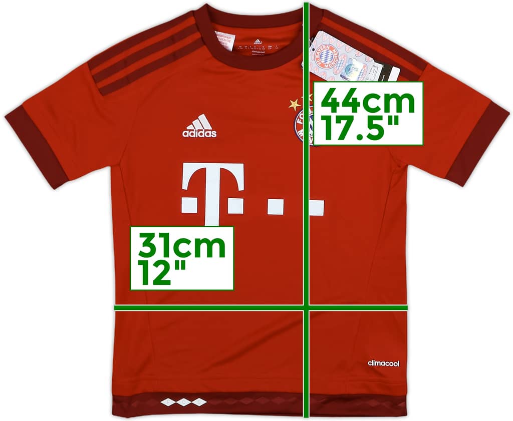 2015-16 Bayern Munich Home Shirt (S.Boys)