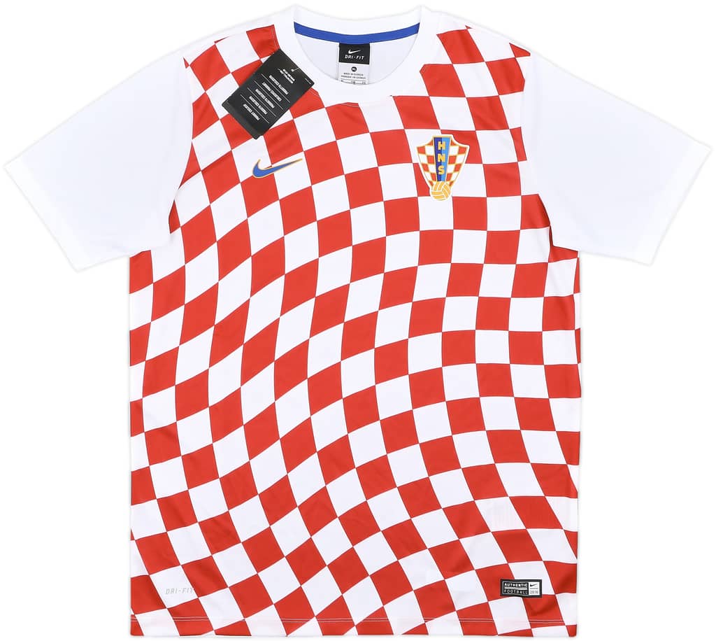 2016-18 Croatia Basic Home Shirt (XL.Boys)