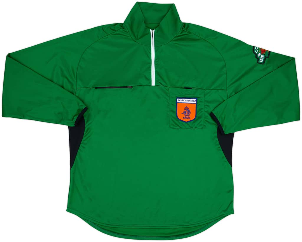 2000-01 Netherlands Nike Referee L/S Shirt - 7/10 - (XL)