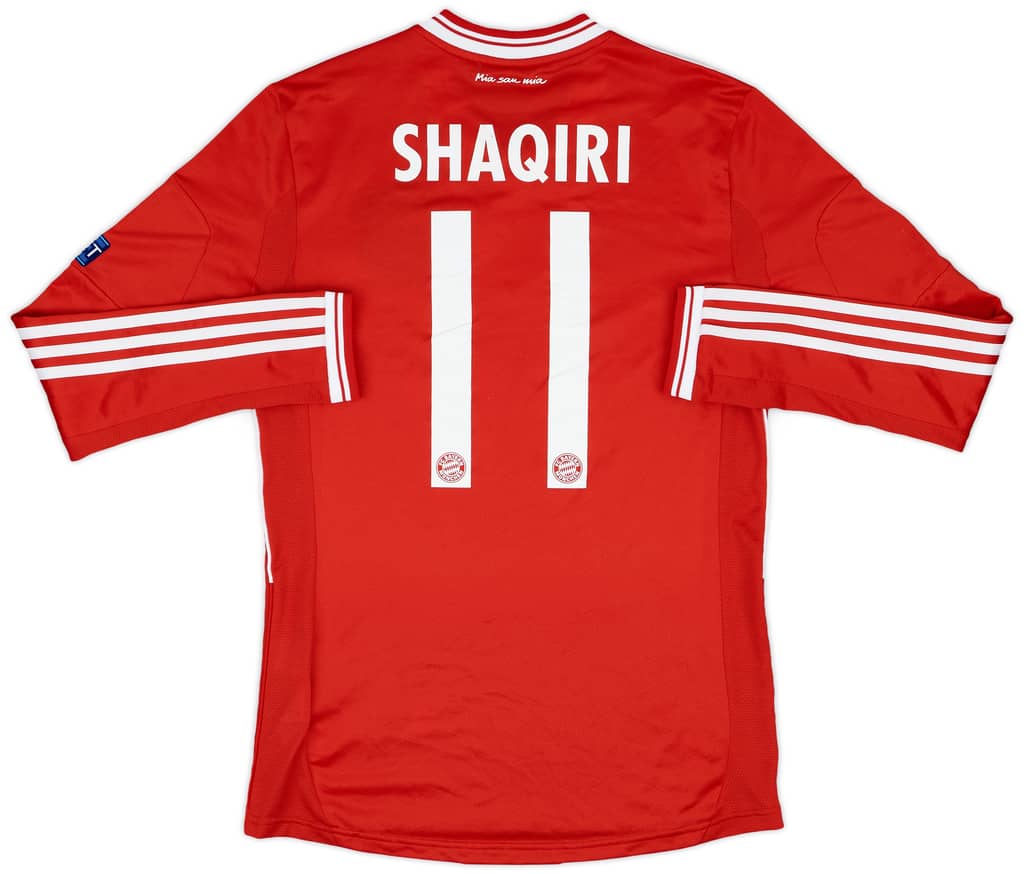 2013-14 Bayern Munich Match Issue Champions League Home L/S Shirt Shaqiri #11