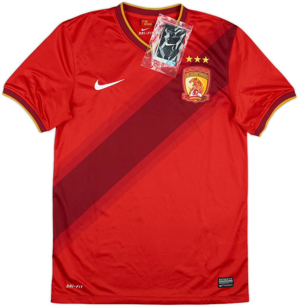 2014 Guangzhou Evergrande Home CSL Shirt (S)