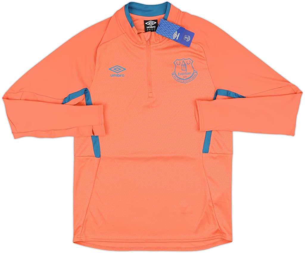 2017-18 Everton Umbro 1/4 Zip Drill Top (M)