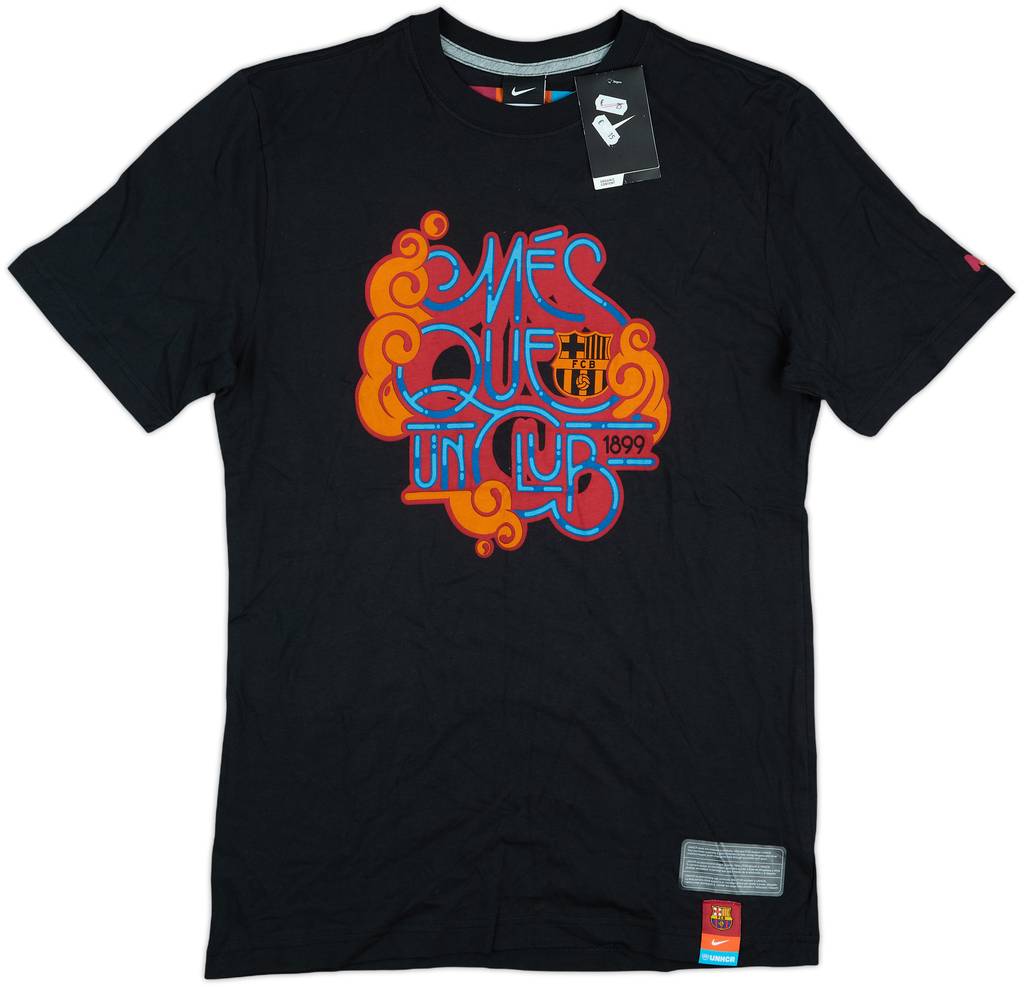 2010-11 Barcelona Nike Cotton Tee (M)