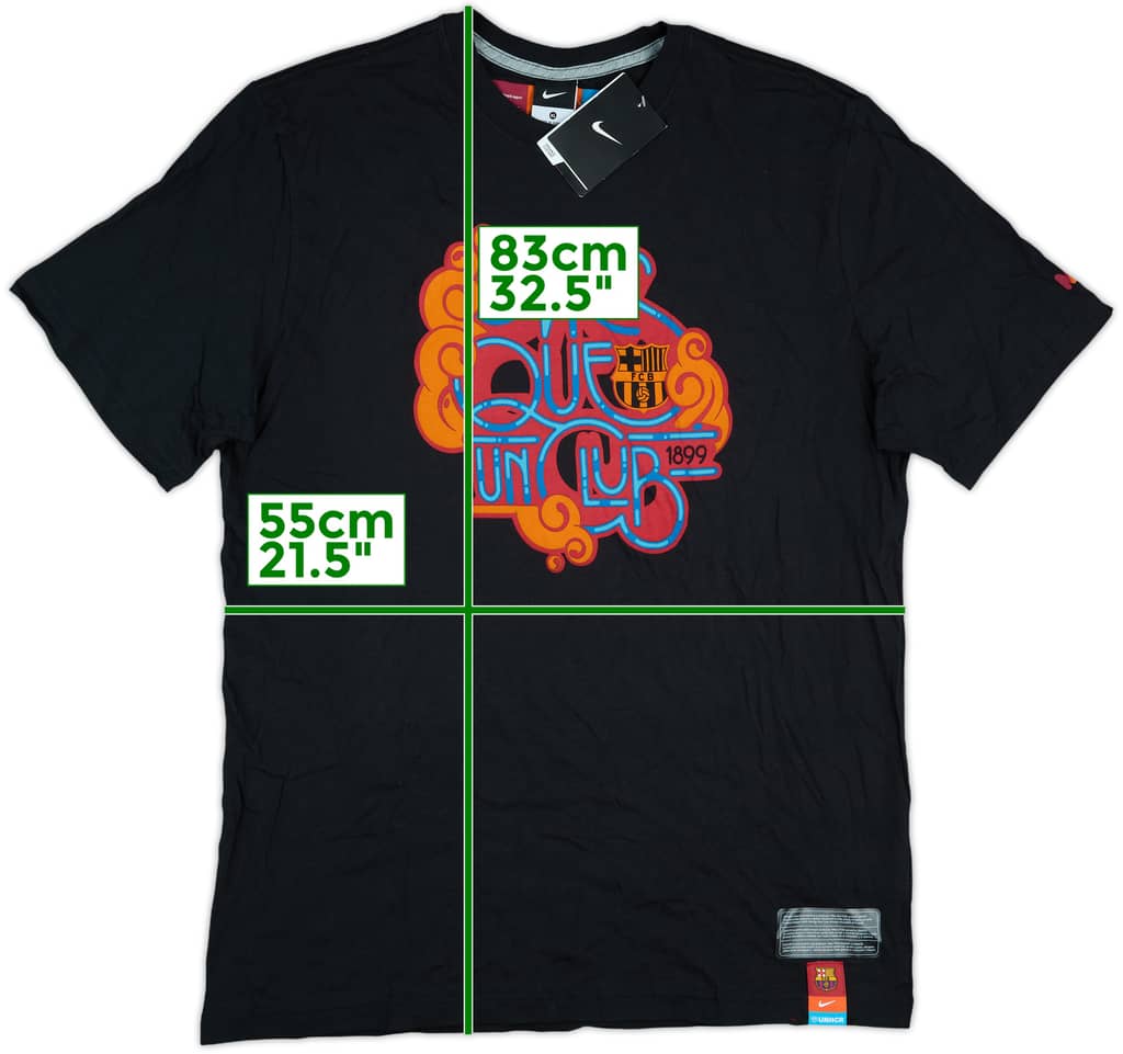 2010-11 Barcelona Nike Cotton Tee (XL)