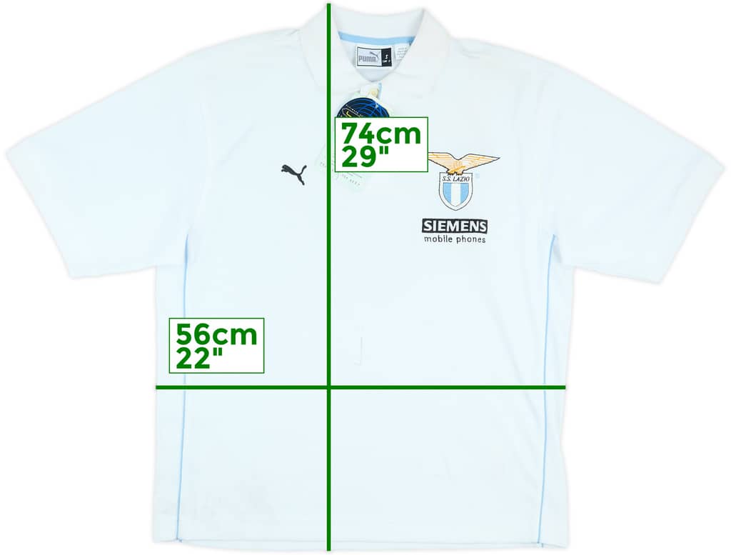 2001-02 Lazio Puma Polo Shirt (S)