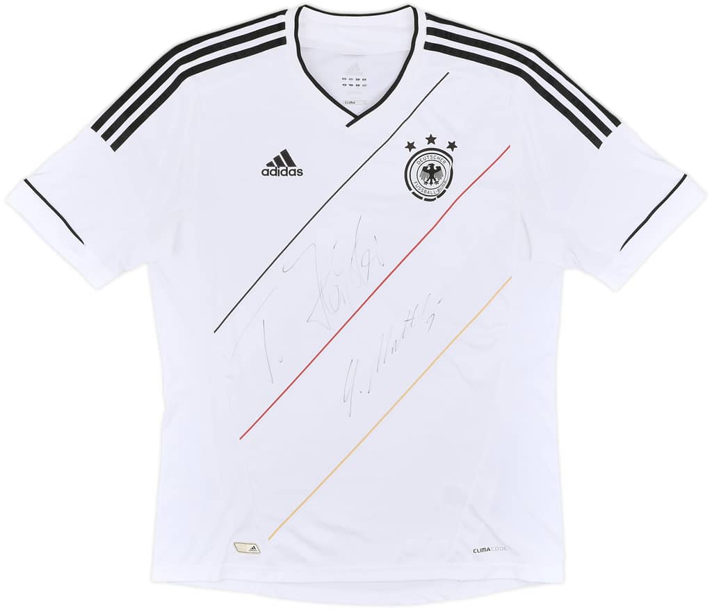 2012-13 Germany Signed Home Shirt - 8/10 - (L)