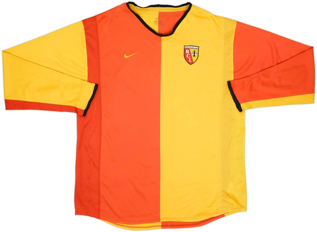 2001-02 Lens Player Issue Home L/S Shirt - 7/10 - (XL)