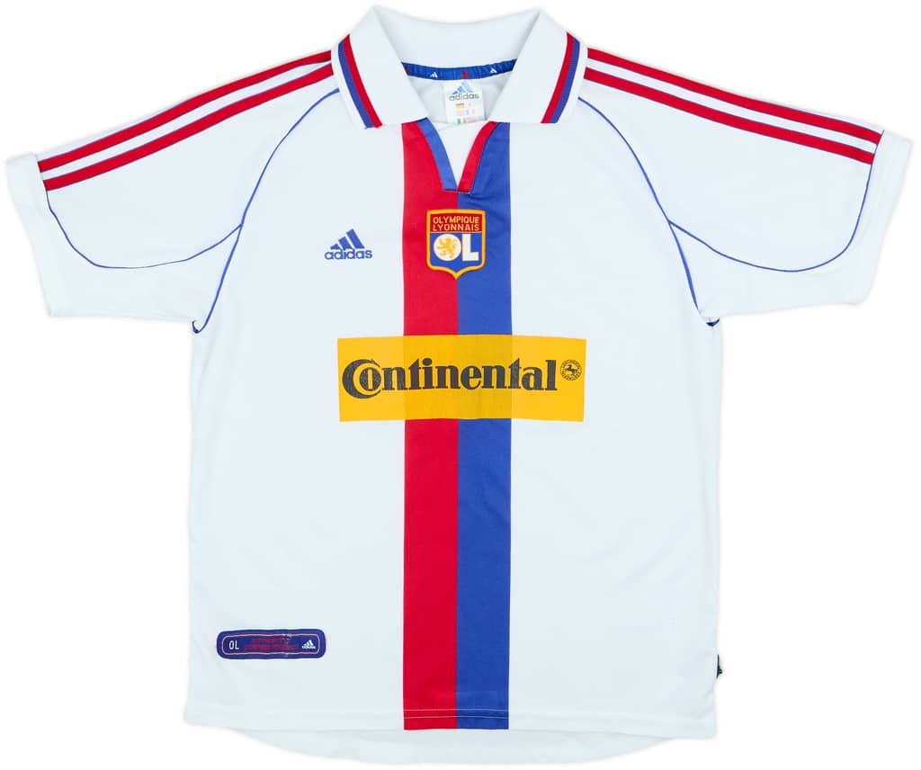 2000-01 Lyon Home Shirt - 7/10 - (Y)