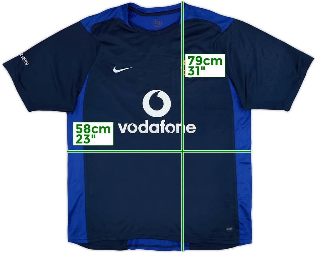 2006-07 Manchester United Nike Training Shirt - 6/10 - (XL)