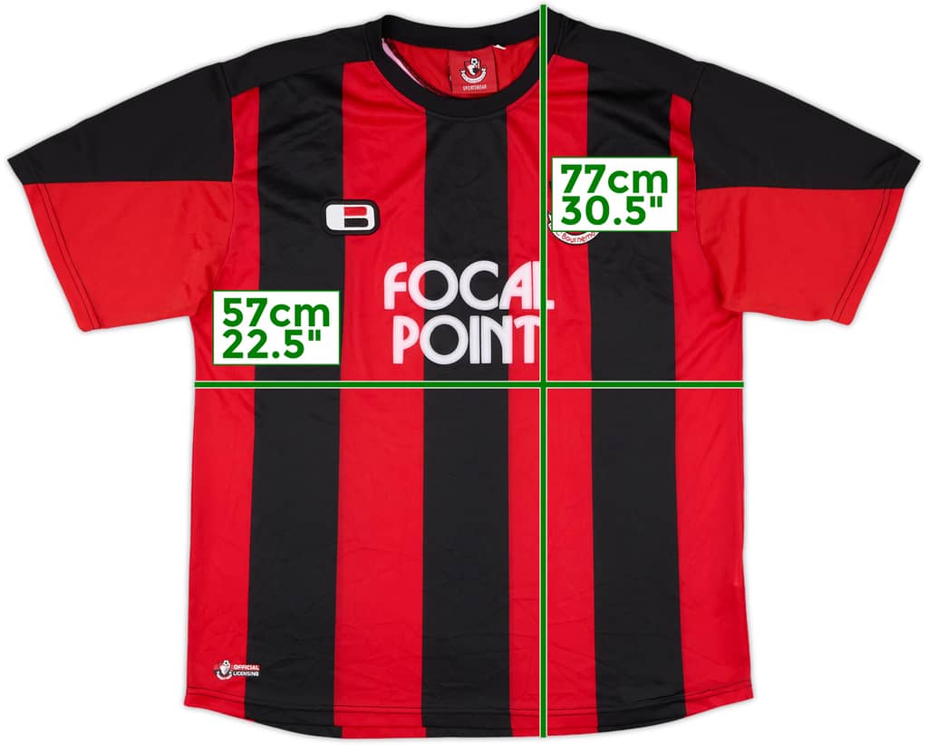 2006-08 Bournemouth Home Shirt - 7/10 - (M)