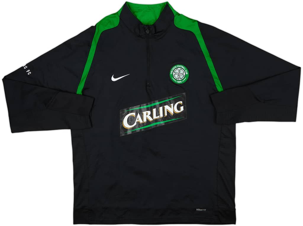 2007-08 Celtic Nike 1/4 Zip Drill Top - 8/10 - (L)