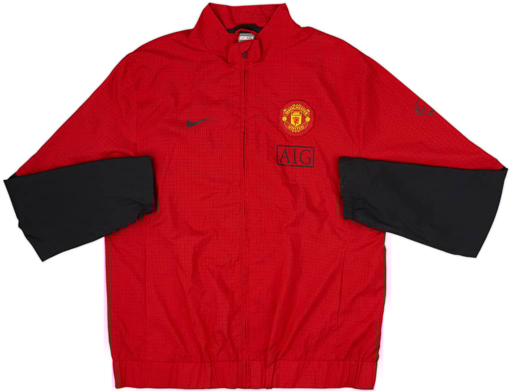 2008-09 Manchester United Nike Track Jacket - 8/10 - (XXL)