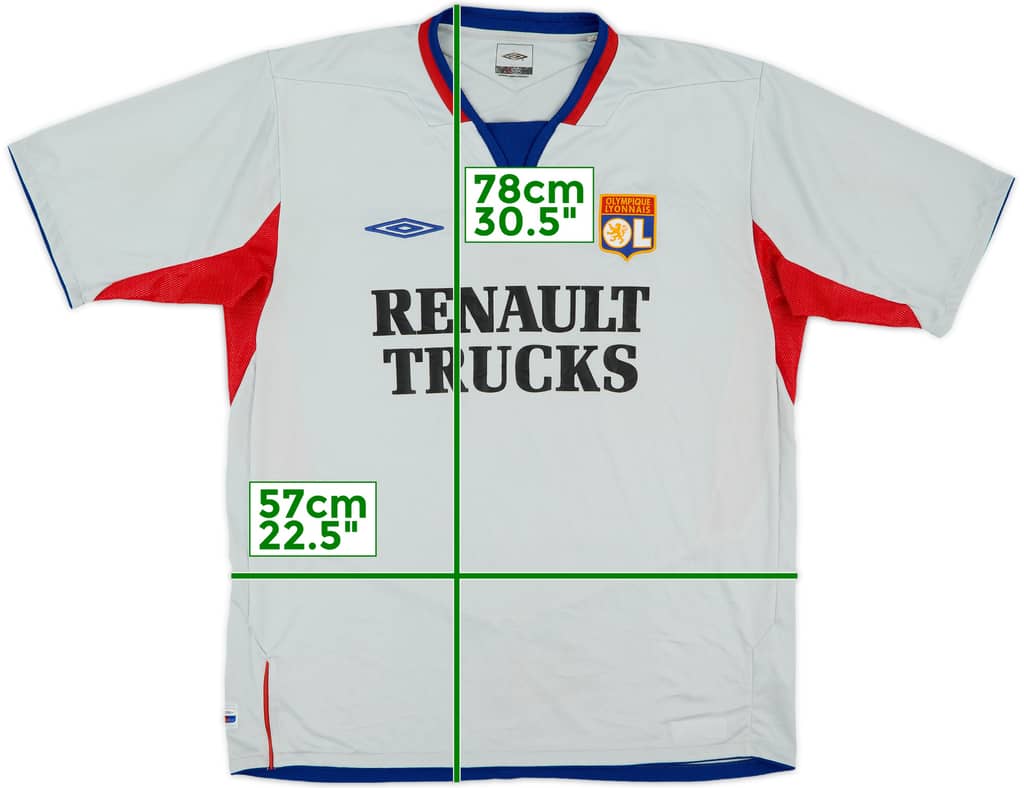 2004-05 Lyon Third Shirt - 8/10 - (XL)