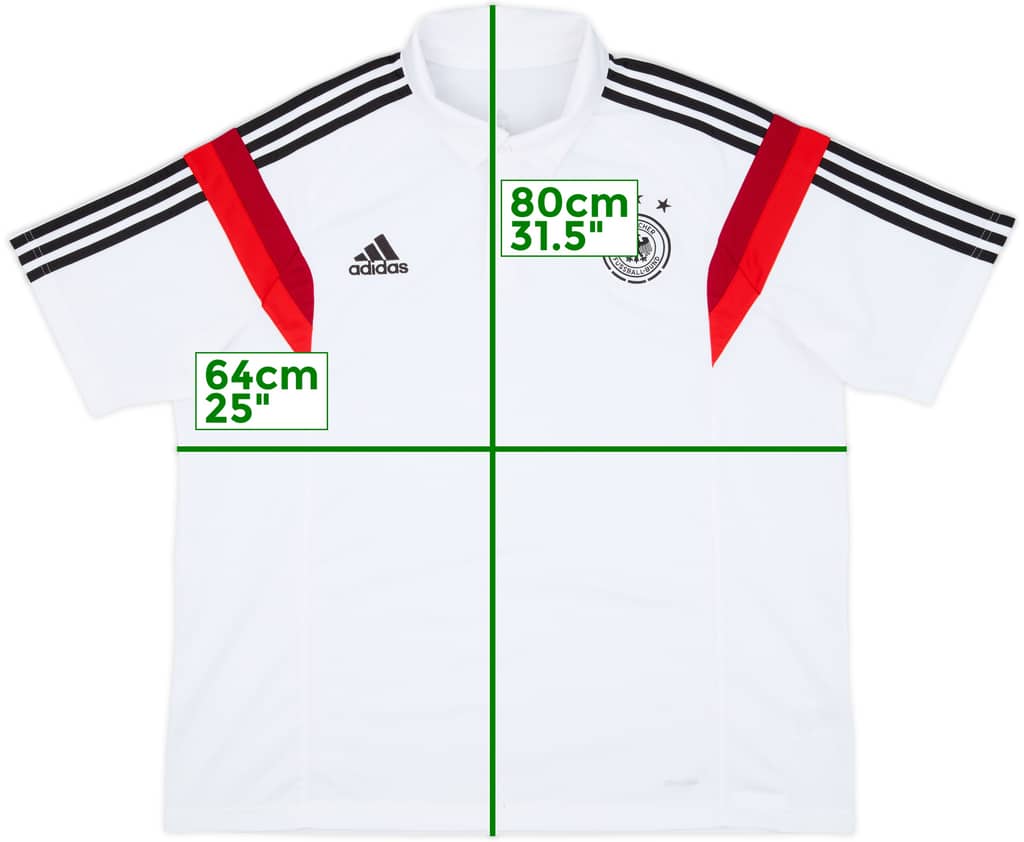 2013-14 Germany adidas Polo Shirt - 9/10 - (XXL)