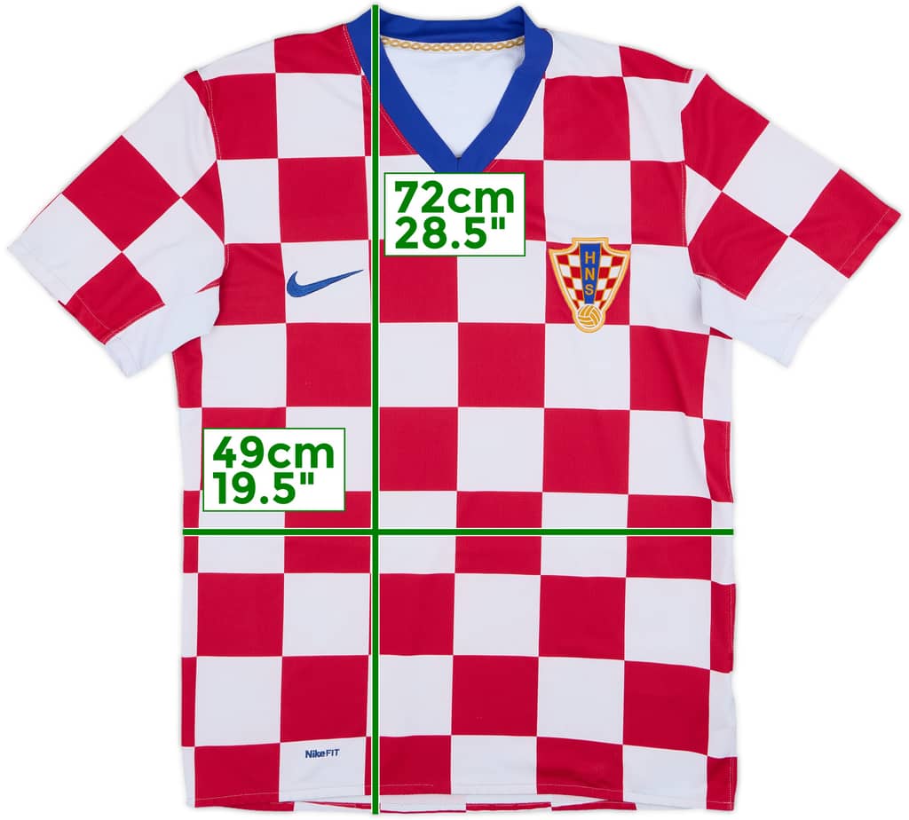 2008-09 Croatia Home Shirt - 5/10 - (M)