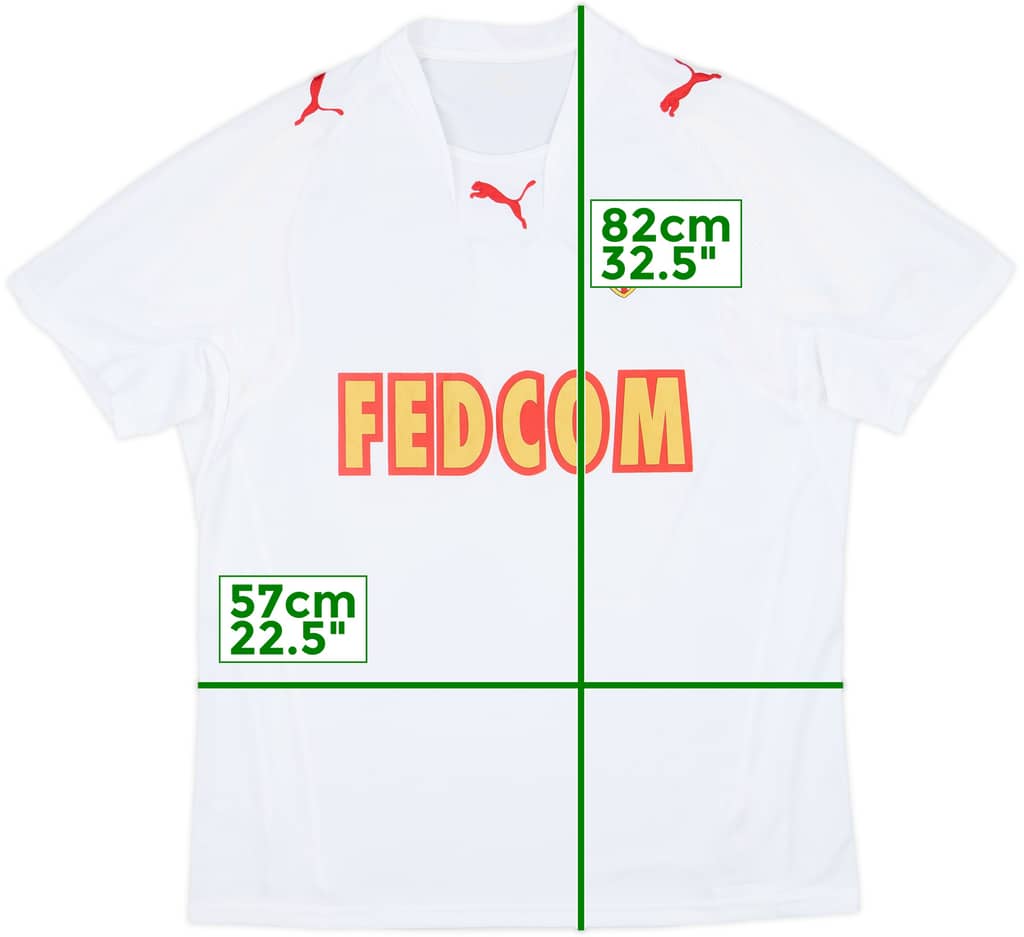2007-08 Monaco Away Shirt - 8/10 - (XXL)
