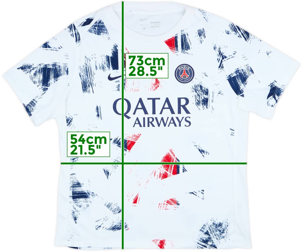 2024-25 Paris Saint-Germain Nike Training Shirt - 9/10 - (XL)