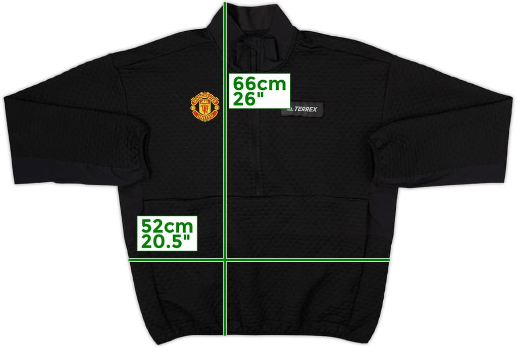 2022-23 Manchester United adidas Track Jacket - 8/10 - (M)