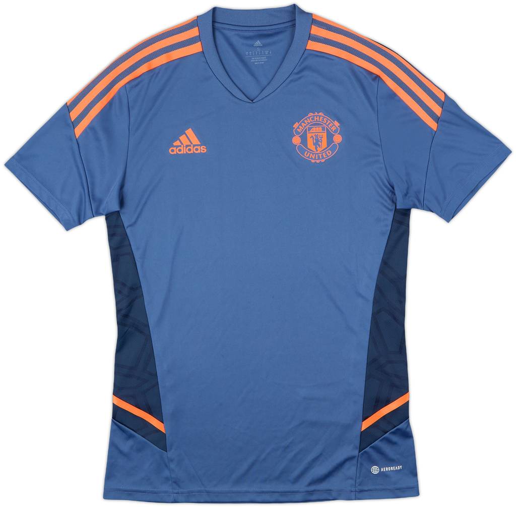 2022-23 Manchester United adidas Training Shirt - 9/10 - (S)