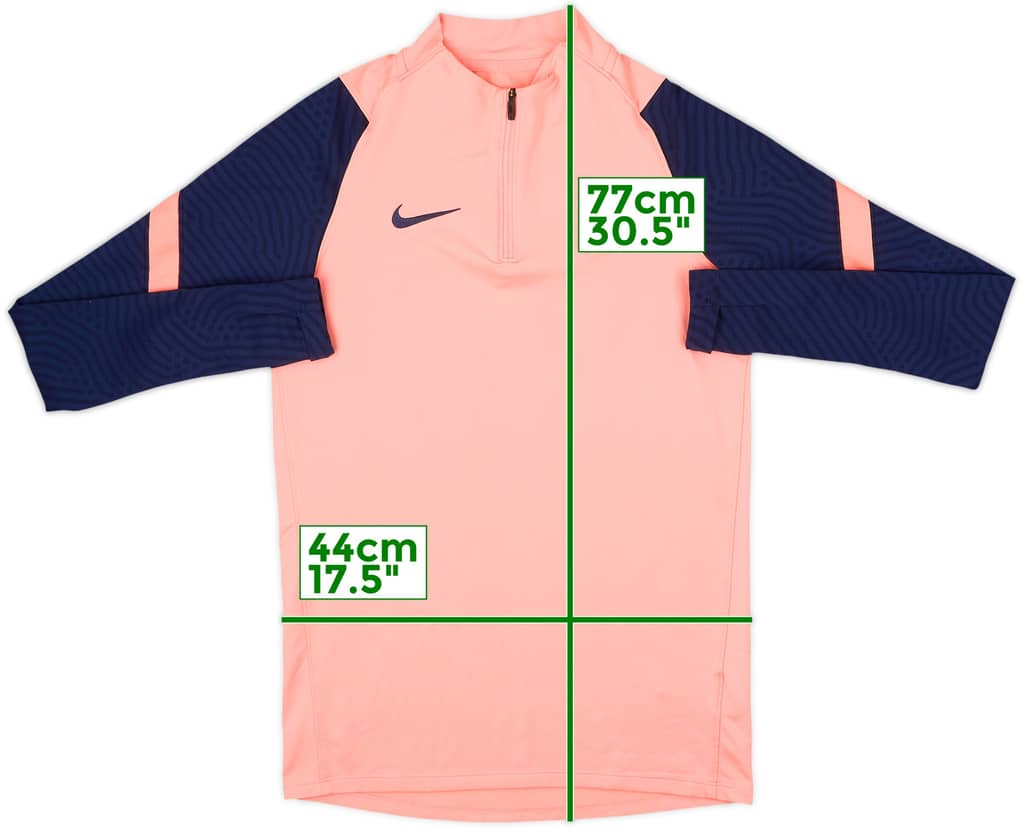 2020-21 Tottenham Nike 1/4 Zip Training Top - 7/10 - (S)