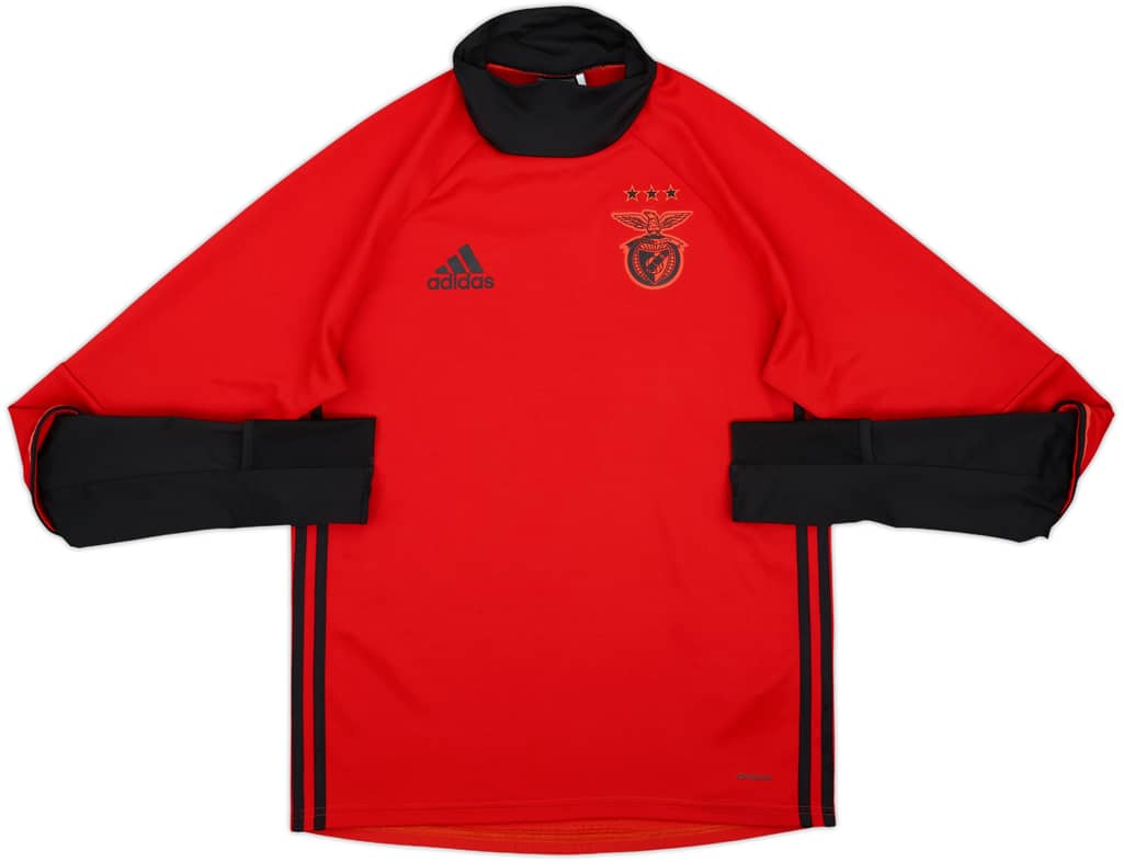 2016-17 Benfica adidas Sweat Top - 7/10 - (S)