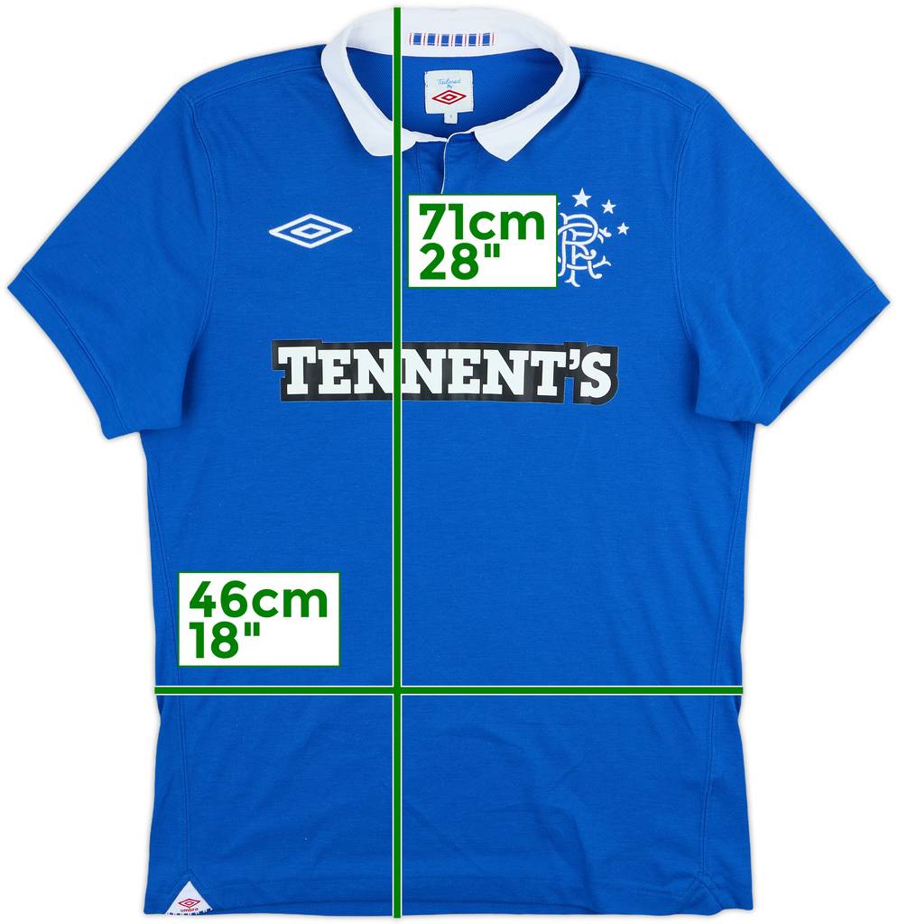 2010-11 Rangers Home Shirt - 9/10 - (S)