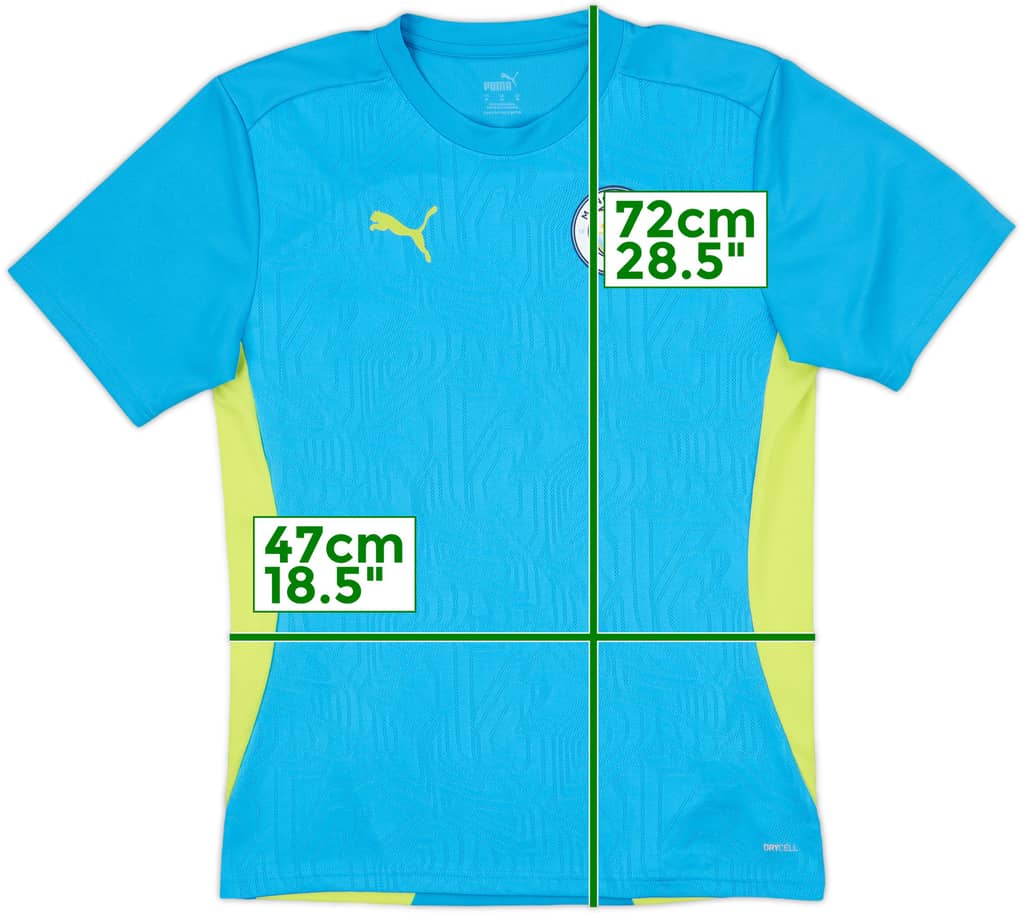 2024-25 Manchester City Puma Training Shirt - 9/10 - (M)