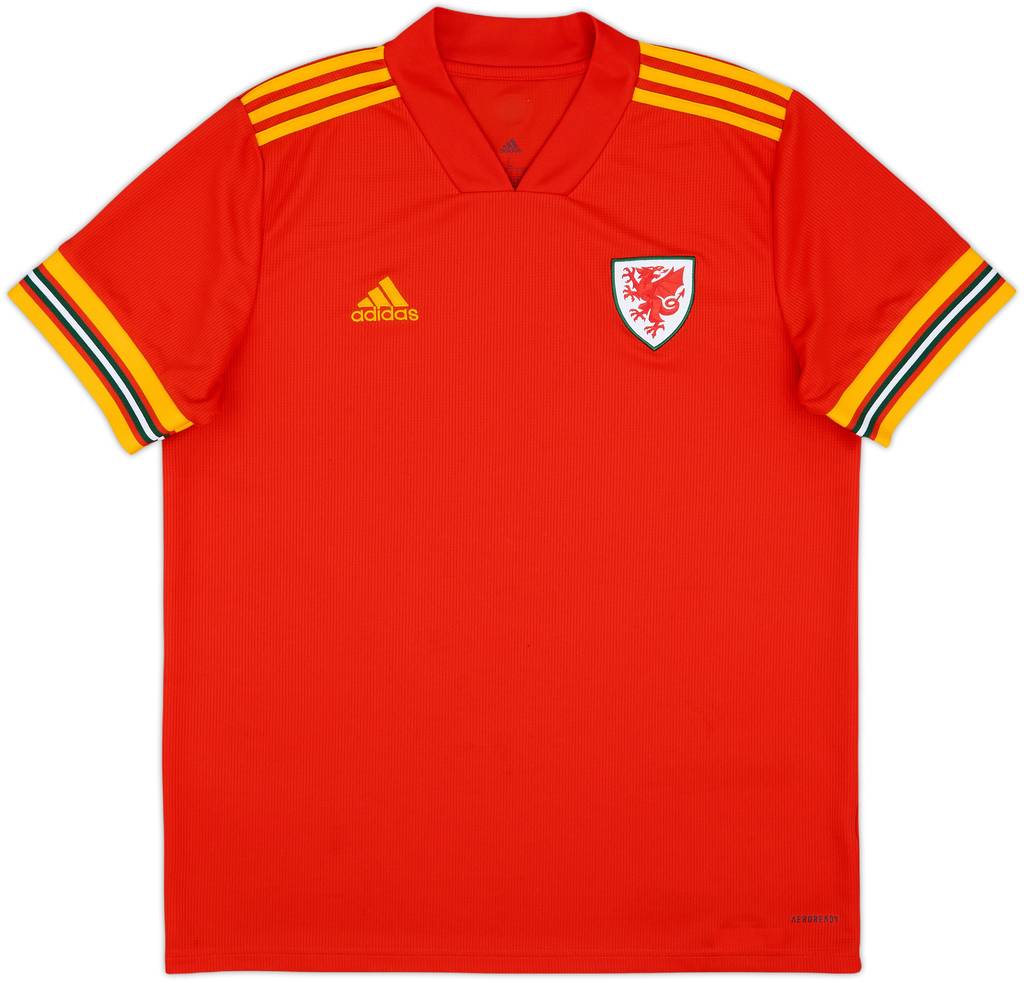 2020-21 Wales Home Shirt - 9/10 - (L)