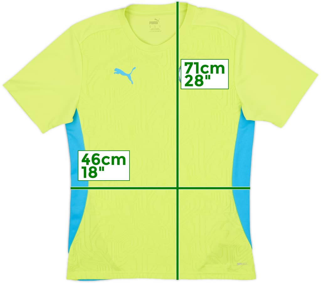 2024-25 Manchester City Puma Training Shirt - 8/10 - (M)