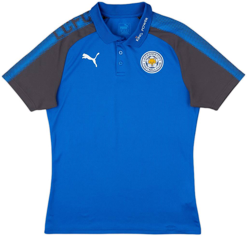 2017-18 Leicester City Puma Polo Shirt - 8/10 - (M)