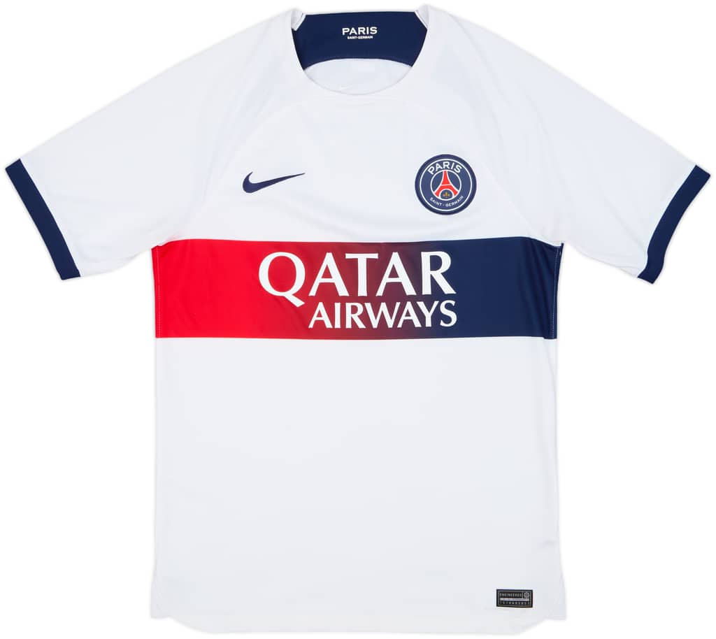 2023-24 Paris Saint-Germain Away Shirt - 9/10 - (S)