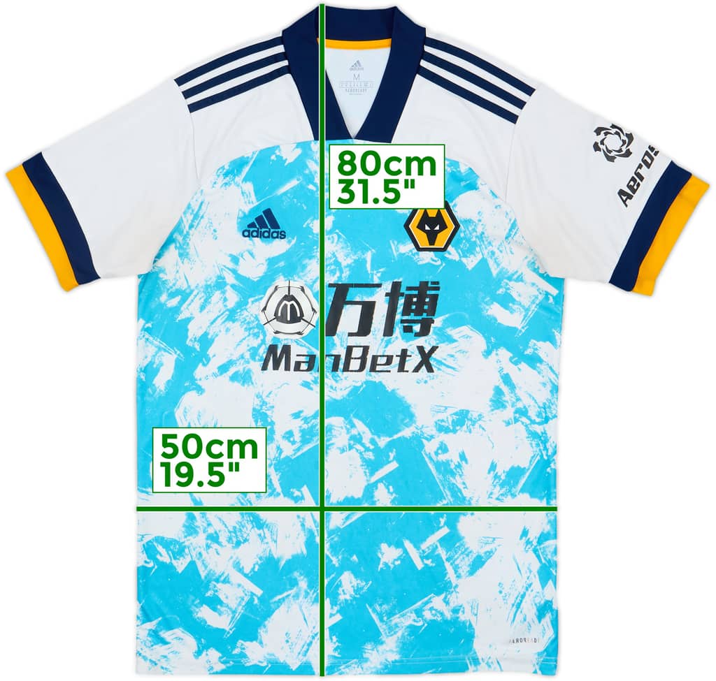 2020-21 Wolves Away Shirt - 7/10 - (M)