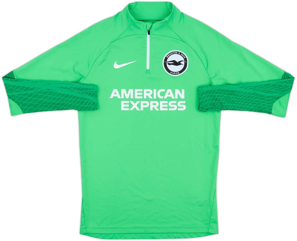 2022-23 Brighton Nike 1/4 Zip Training Top - 8/10 - (S)