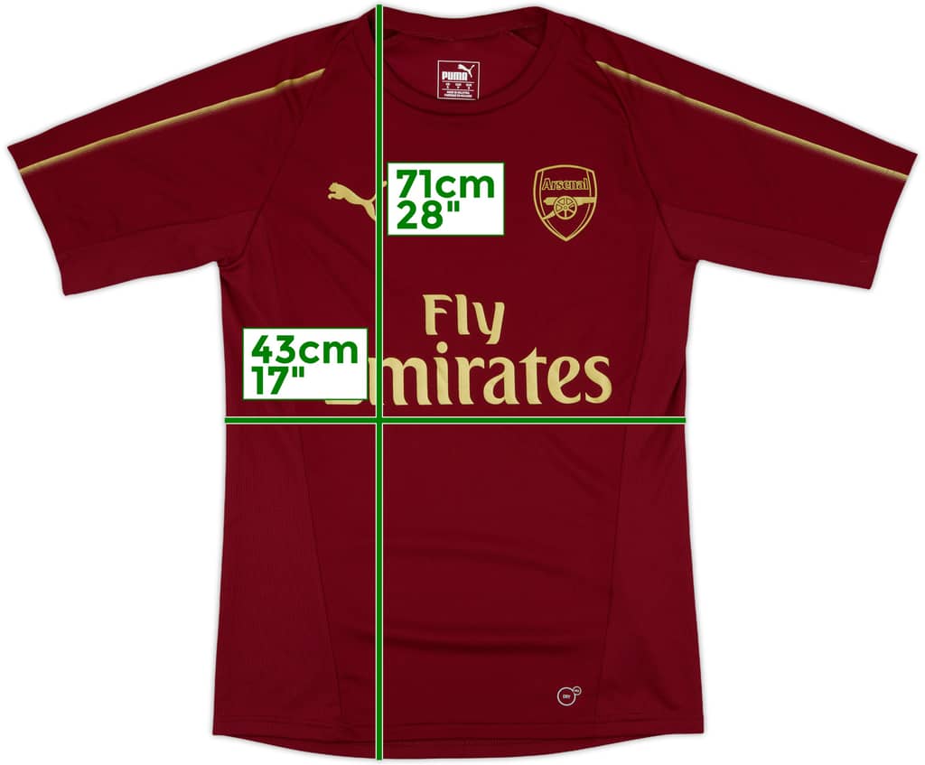 2018-19 Arsenal Puma Training Shirt - 10/10 - (S)