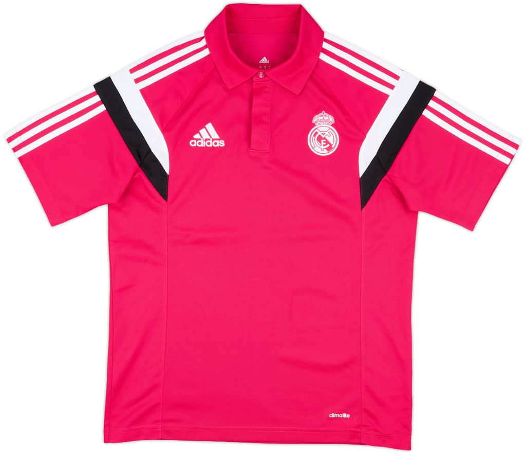 2014-15 Real Madrid adidas Polo Shirt - 7/10 - (M)