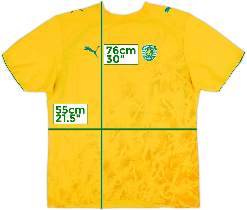 2006-07 Sporting CP Player Issue Away Shirt - 8/10 - (XL)