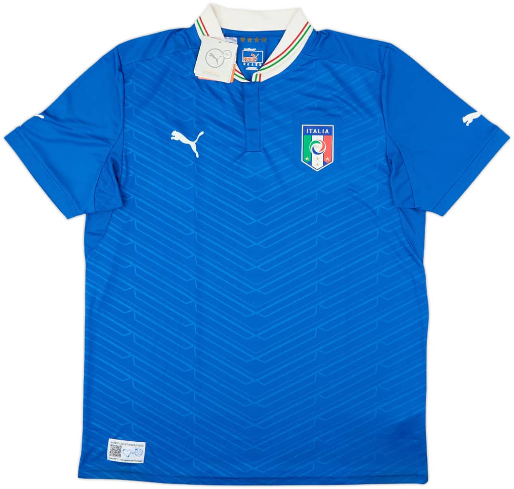 2012-13 Italy Home Shirt (XL)