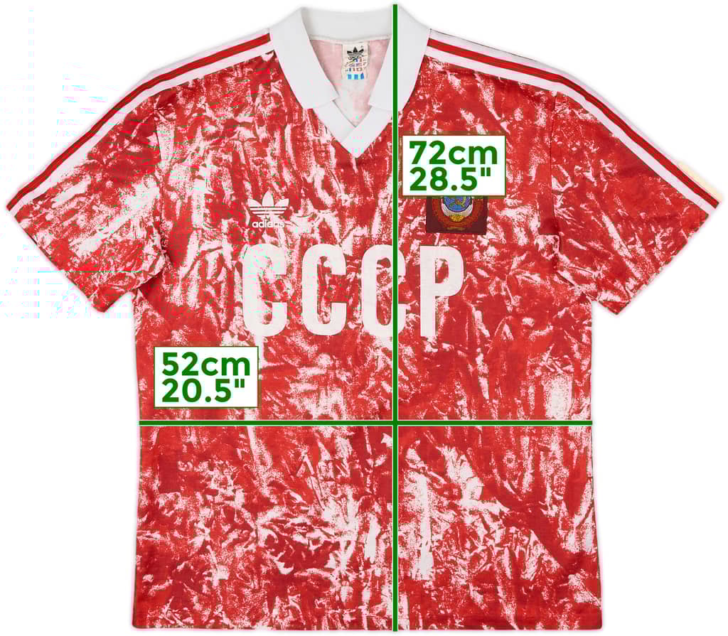 1989-91 Soviet Union Home Shirt - 8/10 - (M)