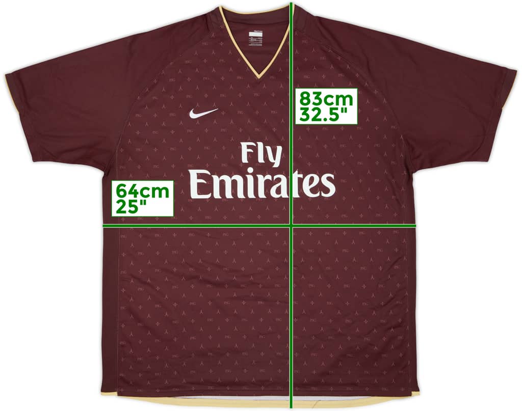 2006-07 Paris Saint-Germain Away Shirt - 7/10 - (XXL)