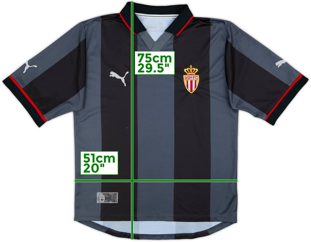 2001-02 Monaco Third Shirt - 8/10 - (L)