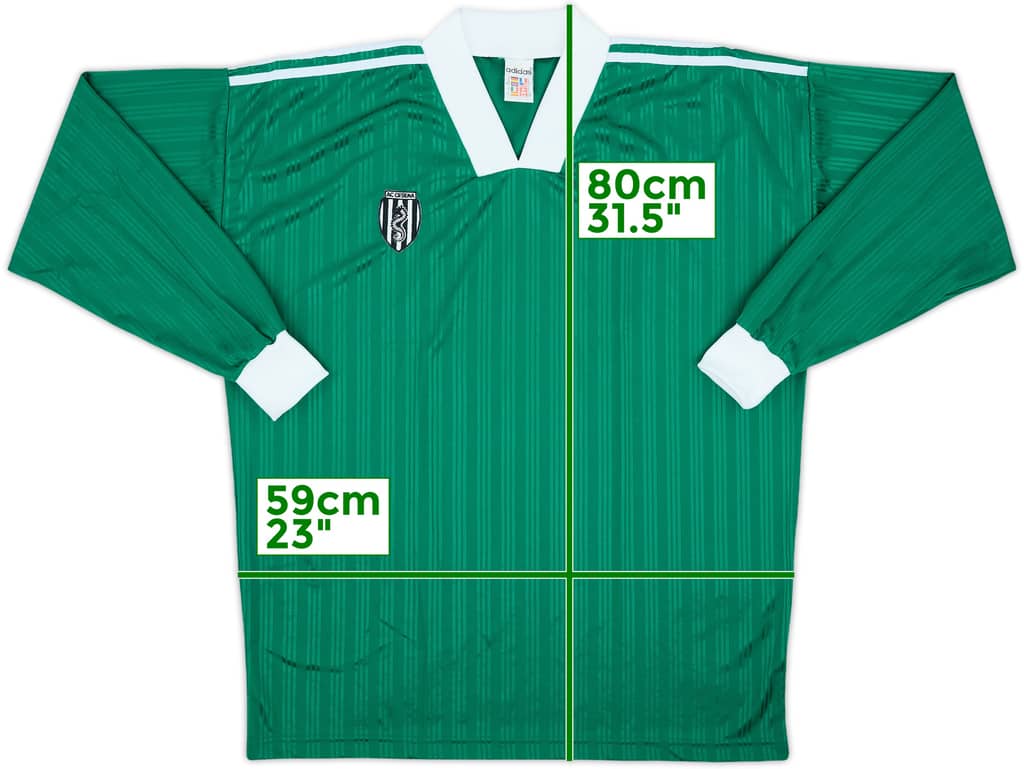 1990s adidas Template L/S Shirt (Cesena) - 9/10 - (L/XL)